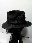 Шляпа Duplex шерстяная чёрная
